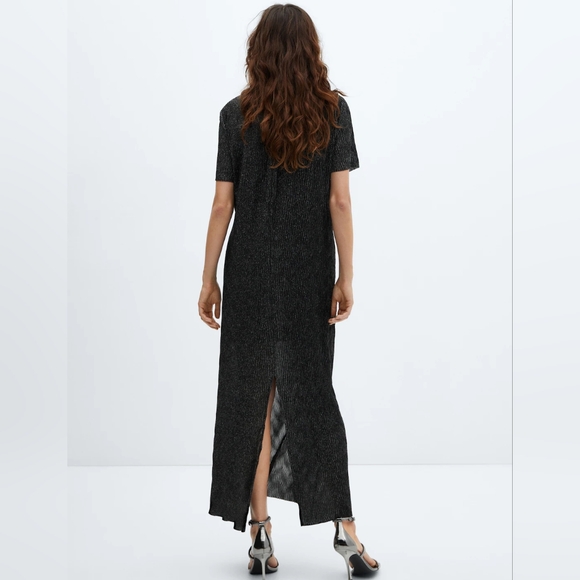 MANGO LUREX dress - Picture 4 of 5